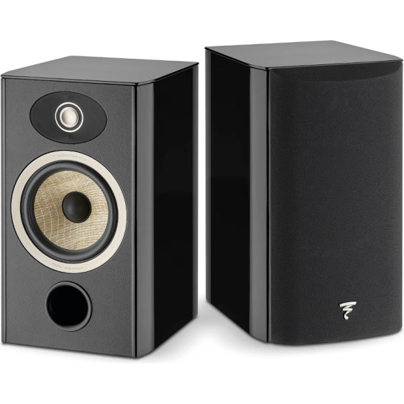 Focal Aria Evo X N°1 - Enceintes Bibliothèques - Black High Gloss, Prime Walnut et Moss Green High Gloss
