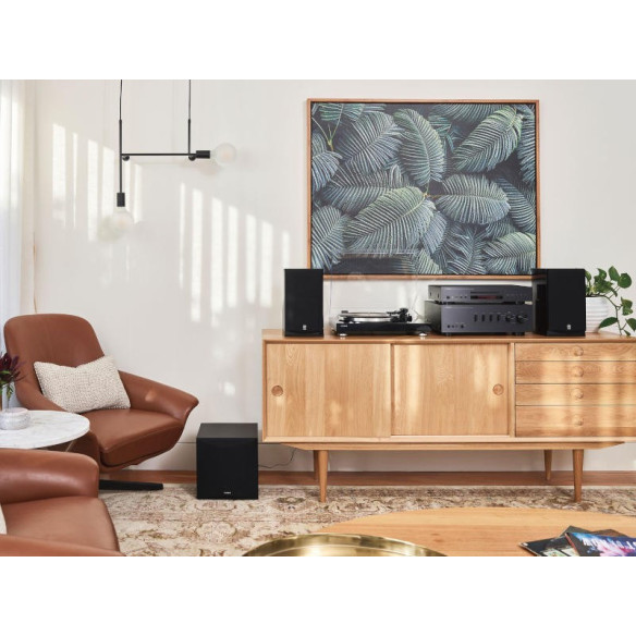 Yamaha TT-S303 - Platine Vinyle avec préampli phono - Laqué Noir