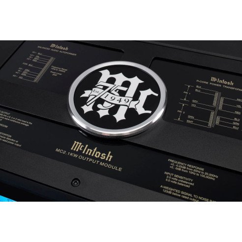McIntosh MC2.1KW - Bloc Mono 2000W RMS 75th Anniversaire