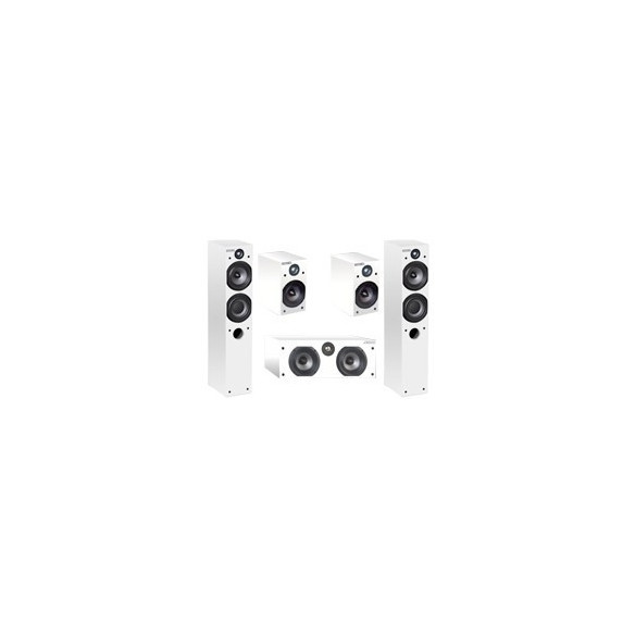 Pack 5.0 Triangle KUMA ZETA VOCE Laqué Blanc