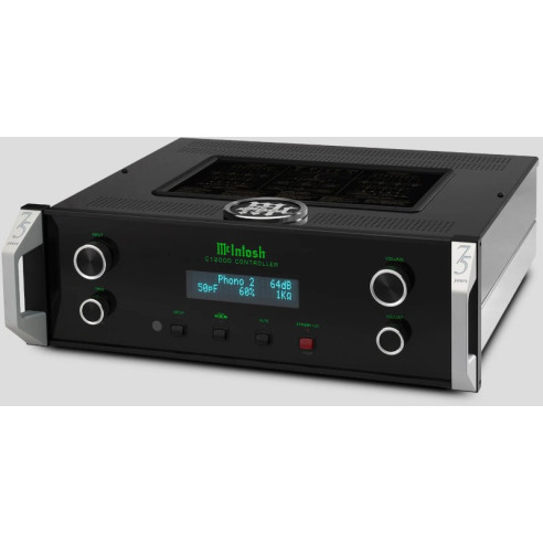 McIntosh C12000 75th - Préampli hifi à tubes avec alimentation séparée 75th Anniversaire