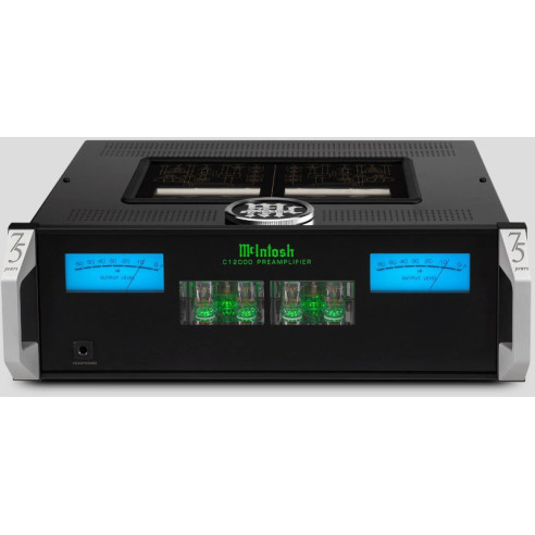 McIntosh C12000 75th - Préampli hifi à tubes avec alimentation séparée 75th Anniversaire
