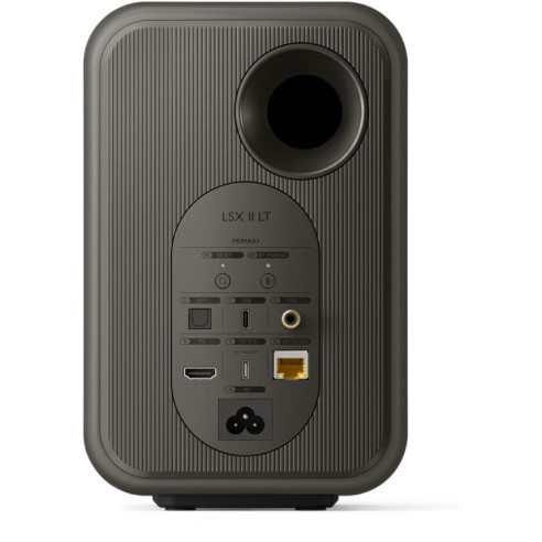 KEF LSX II LT - Enceintes Bibliothèques Connectées Sans Fil - Gris Graphite, Blanc Galet ou Vert Sauge