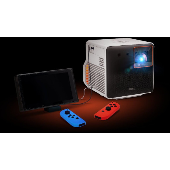 BenQ X300G - Vidéoprojecteur 3LED 4k Courte Focale - Blanc