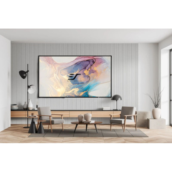 Elite Screens Aeon Edge Free Daylight Extreme - Écran Fixe à Toile Technique pour UST