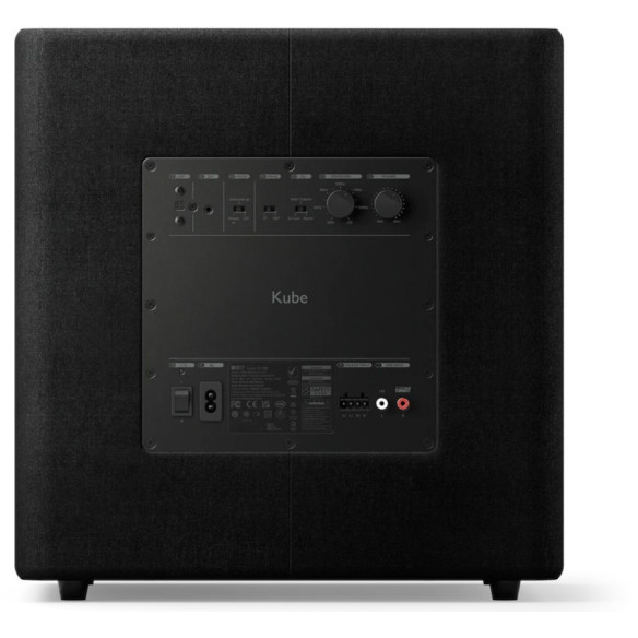 KEF Kube 12 MIE - Caisson de Basses - Noir