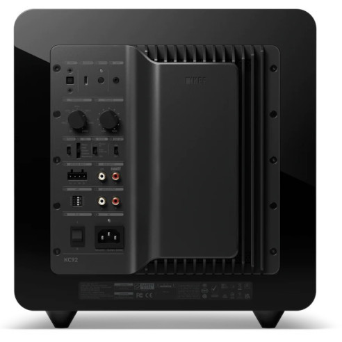 KEF KC92 - Caisson de Basses 2x500W RMS - Noir ou Blanc Laqué