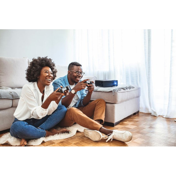 Optoma UHZ55 - Vidéoprojecteur Laser Connecté UHD et 3D - Noir