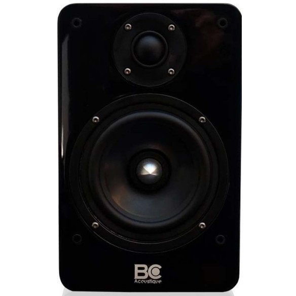 BC Acoustique SR-B2 - Enceintes Bibliothèques - Laqué Blanc ou Laqué Noir