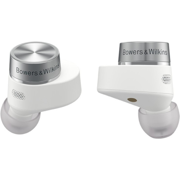 B&W Pi7 S2 - Casque Intra-Auriculaire TWS à Réduction de Bruit - Satin Black, Canvas White ou Midnight Blue Metallic