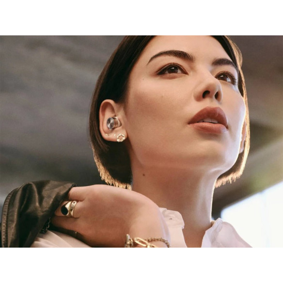 B&W Pi7 S2 - Casque Intra-Auriculaire TWS à Réduction de Bruit - Satin Black, Canvas White ou Midnight Blue Metallic