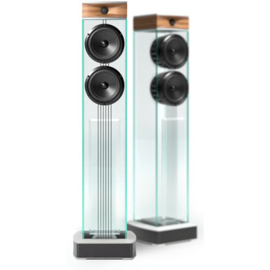 Waterfall Niagara XT1 - Enceintes Colonnes - Verre & Bois
