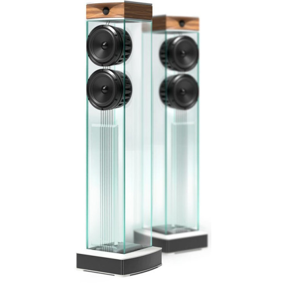 Waterfall Niagara XT1 - Enceintes Colonnes - Verre & Bois Massif
