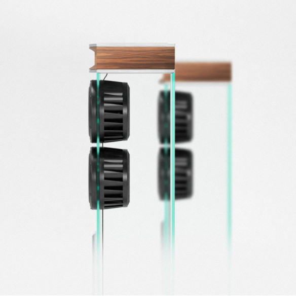 Waterfall Niagara XT1 - Enceintes Colonnes - Verre & Bois Massif