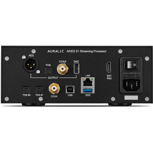 Auralic Aries S1 - Streamer / Lecteur Réseau - Noir