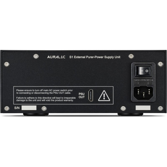Auralic PSU S1 - Alimentation Externe pour Aries S1 et Vega S1