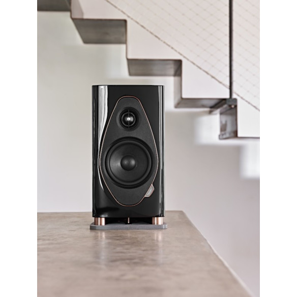 Sonus Faber Sonetto I G2 - Enceintes Bibliothèques - Laqué Noire, Noyer ou Wenge