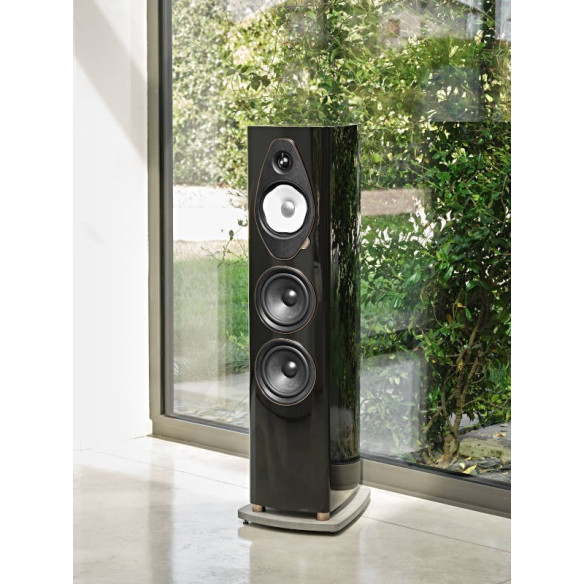 Sonus Faber Sonetto V G2 - Enceintes Colonnes - Laqué Noire, Noyer ou Wenge