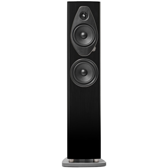 Sonus Faber Sonetto III G2 - Enceintes Colonnes - Laqué Noire, Noyer ou Wenge