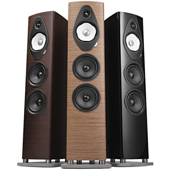 Sonus Faber Sonetto V G2 - Enceintes Colonnes - Laqué Noire, Noyer ou Wenge