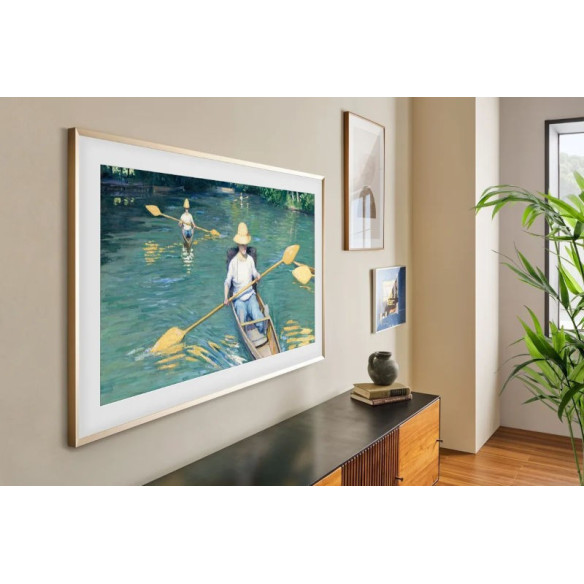 Samsung The Frame TQ85LS03D - TV Cadre QLED 4K - Noir