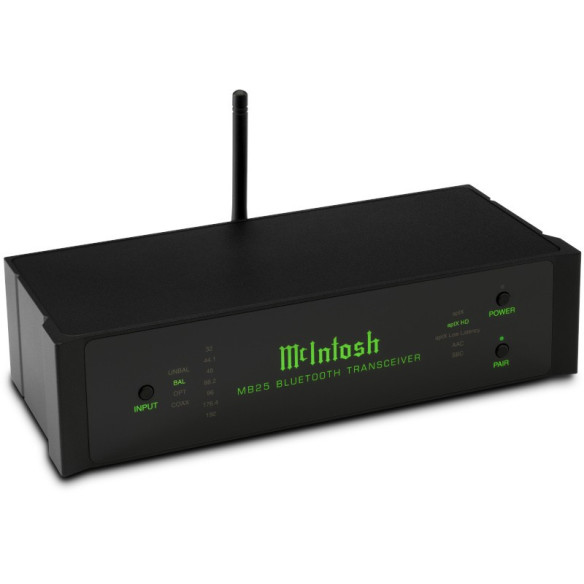 McIntosh MB25 - Émetteur / Récepteur Bluetooth - Noir