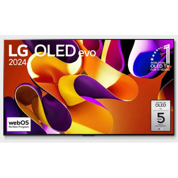 LG OLED97G4 - Téléviseur OLED EVO MLA Meta 2.0 de 97" 4K144Hz HDMI 2.1 48Gbps