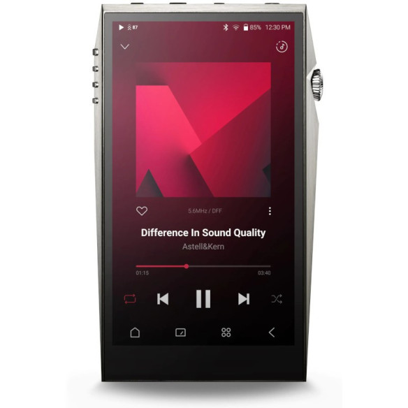 Astell & Kern A&ultima SP3000T - Digital Audio Player Avec Ampli à Tubes - Finition Argent