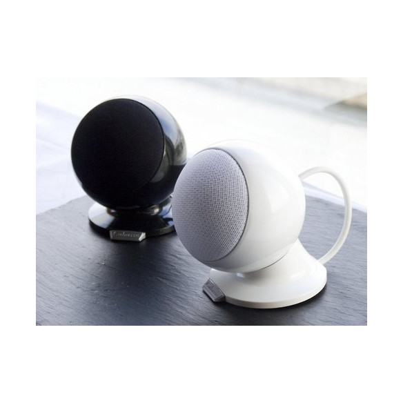 Satellites enceintes cabasse Alcyone 5.1 noir et blanc Home Cinema