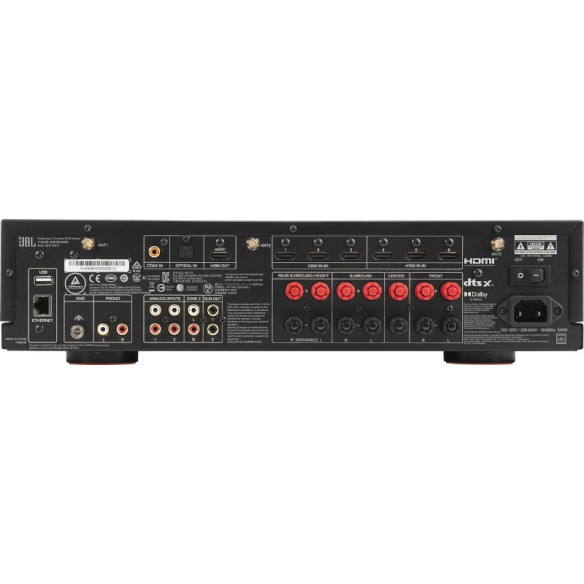 JBL MA710 - Ampli Home Cinéma 7.2 ou 5.1.2 - Noir ou Blanc