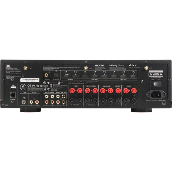 JBL MA9100HP - Ampli Home Cinéma 9.2 ou 7.1.2 ou 5.1.4 - Noir ou Blanc