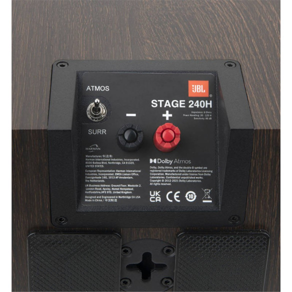 JBL Stage2 240H - Enceintes Surrounds ou Atmos - Espresso ou Latte