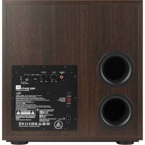 JBL Stage2 220P - Caisson de Basses - Espresso ou Latte