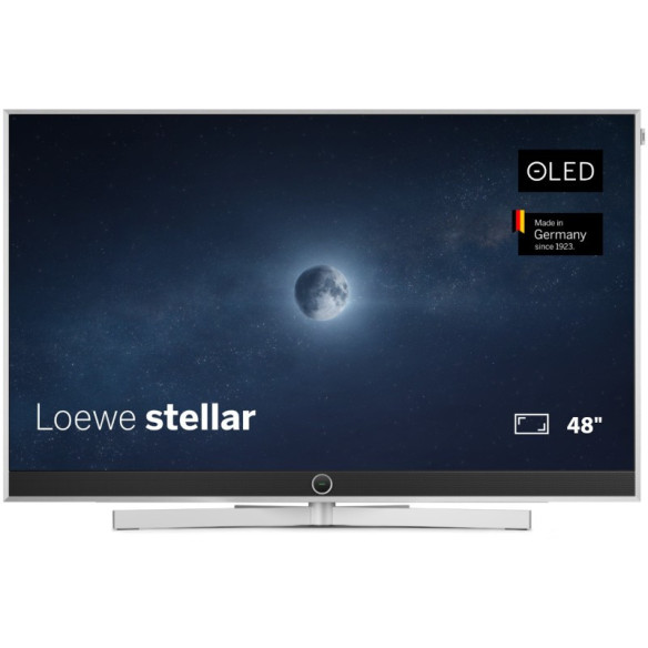 Loewe Stellar 48 DR+ - TV OLED MLA 4K Ultra HD 144 Hz de 48" - Alu, Concrete ou Lava