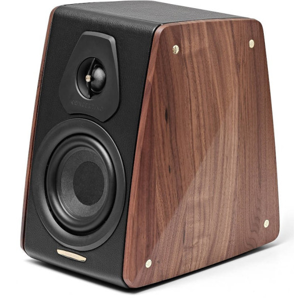 Sonus Faber Concertino G4 - Enceintes Bibliothèques - Noyez Massif & Cuir