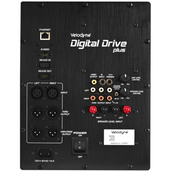 Velodyne Digital Drive 10 PLUS - Caisson de basses DD10 + avec Calibration par micro