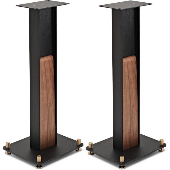 Sonus Faber Concertino Stand - Pieds d'Enceintes pour Concertino G4 - Noir / Noyer Massif