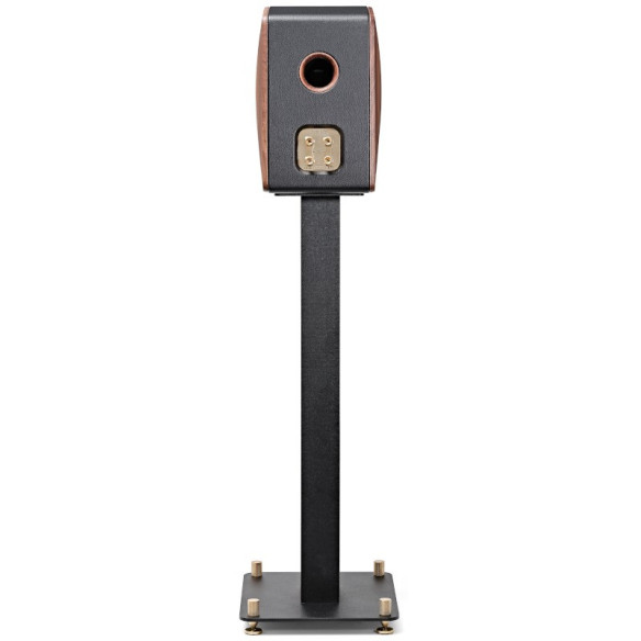 Sonus Faber Concertino Stand - Pieds d'Enceintes pour Concertino G4 - Noir / Noyer Massif