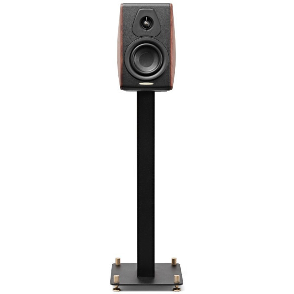Sonus Faber Concertino Stand - Pieds d'Enceintes pour Concertino G4 - Noir / Noyer Massif
