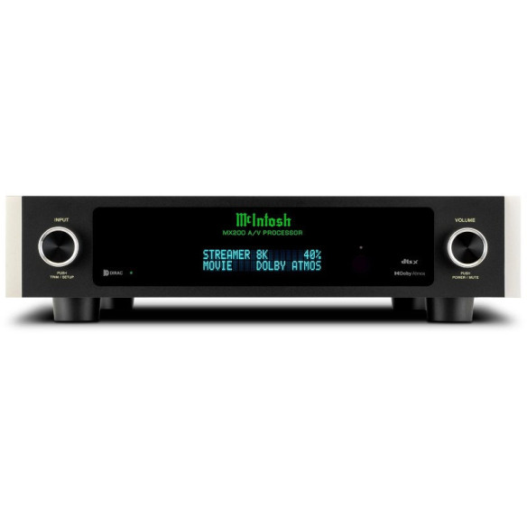 McIntosh MX200 - Processeur Home Cinéma 11.2 8K Dirac live