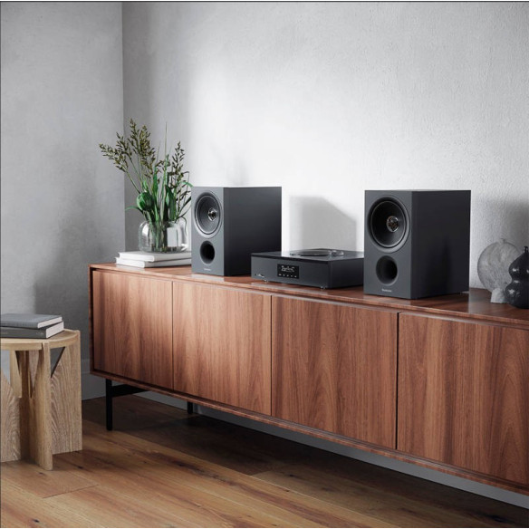 Technics SA-C600EG - Ampli Stéréo Connecté avec lecteur CD - Noir ou Silver