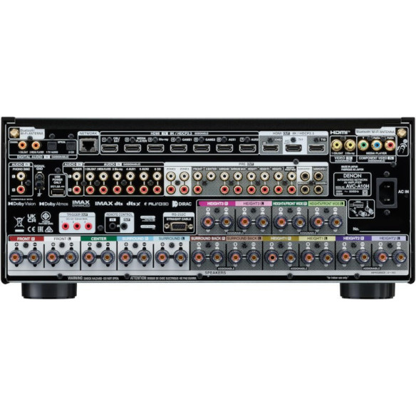 Denon AVC-A10H - Ampli Home Cinéma 13.4 Canaux - Noir ou Silver