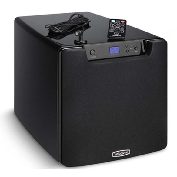 Velodyne SPL-1000U Ultra - Caisson de Basse avec calibration Noir