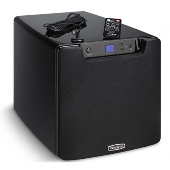 Velodyne SPL-1200U Ultra - Caisson de Basse avec calibration Noir