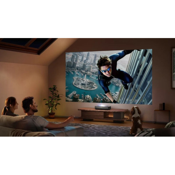 Hisense PL2 - Vidéo Projecteur Ultra Courte Focal Laser 4K - Noir
