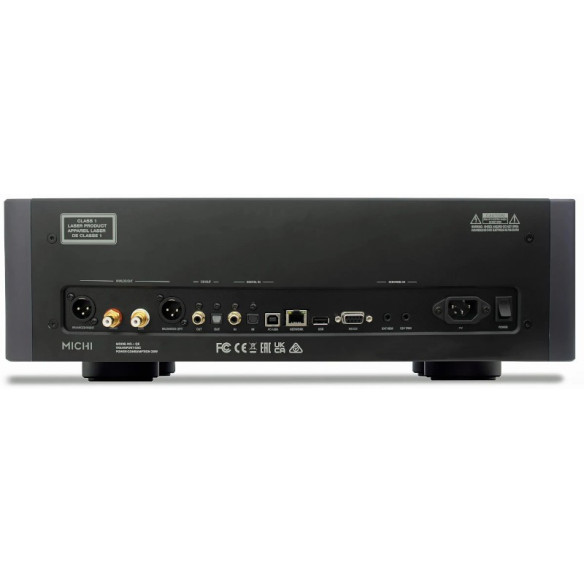 Michi Q5 - Lecteur CD, Transport, Réseau, DAC - Noir