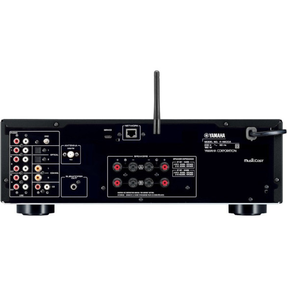 Yamaha R-N600A - Ampli Stéréo Réseau 2 x 80W - Noir ou Titane