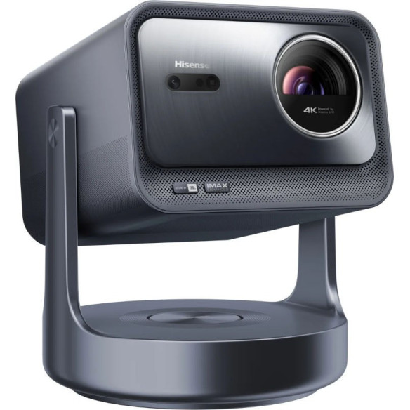 Hisense C2 Ultra - Vidéoprojecteur Compact DLP Triple Laser 4K - Métal Brossé
