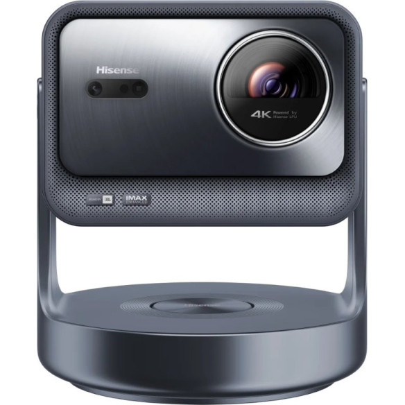 Hisense C2 Ultra - Vidéoprojecteur Compact DLP Triple Laser 4K - Métal Brossé