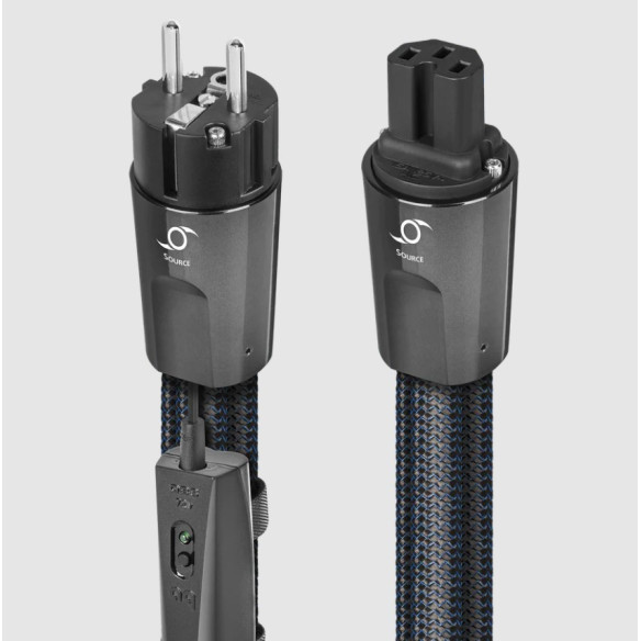 AudioQuest Hurricane Source - Câble Secteur avec DBS 72V CarbonCâble Secteur avec DBS 72V Carbon - C15 1m / 2m / 3m